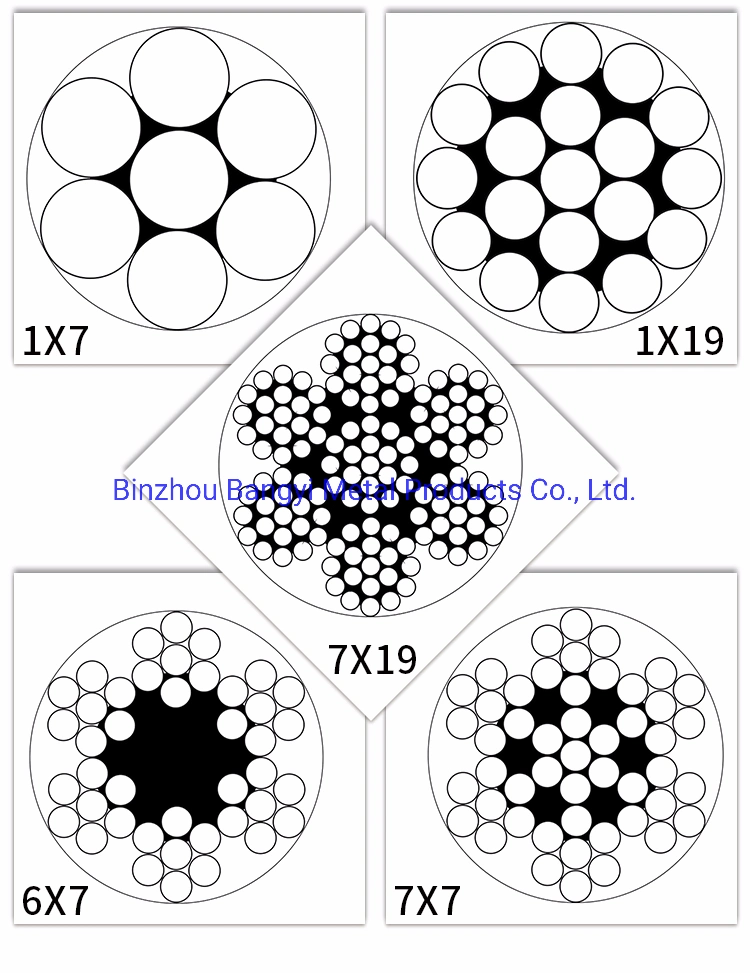 Plastic Coated Steel Wire Rope in China Factory Direct Sale